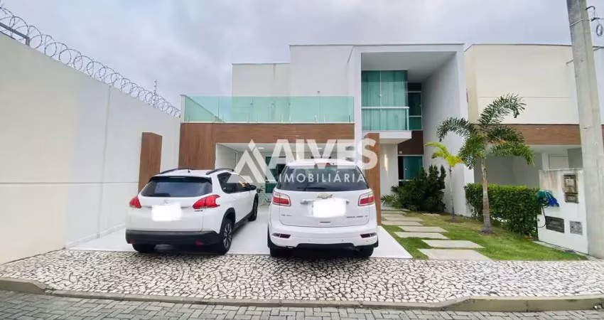 Casa mobiliada com 3 suítes e área gourmet completa