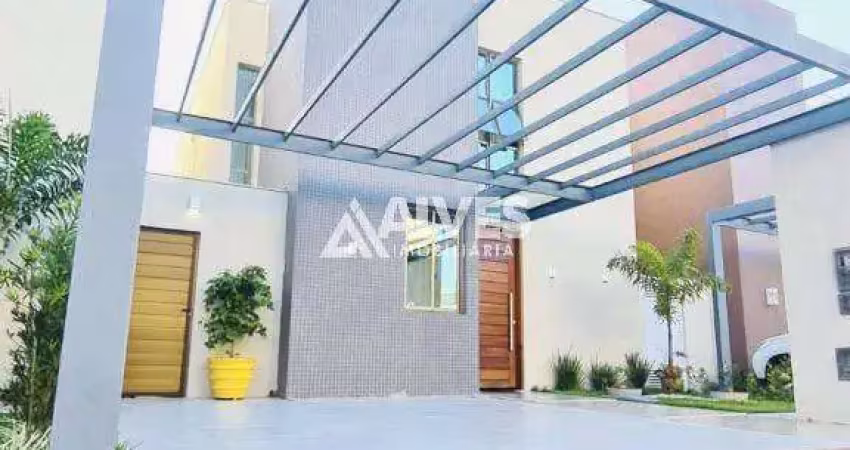 Casa com 3 suítes área gourmet completa (porteira fechada)