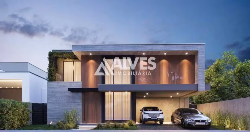 Casa de alto padrão com 4 suítes - piscina e área gourmet completa