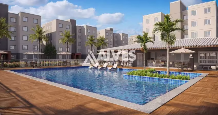 Apartamento com 2 quartos à venda na Avenida Azaleias, Registro, Feira de Santana