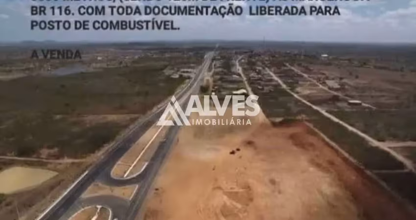 Terreno comercial com liberação do dnit para posto de combustivel