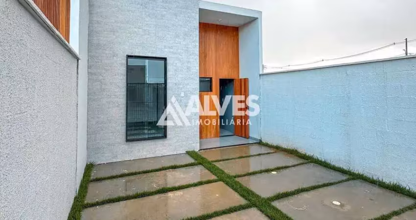 Casa com 3 quartos sendo 1 suíte pronta para morar (escritura grátis)