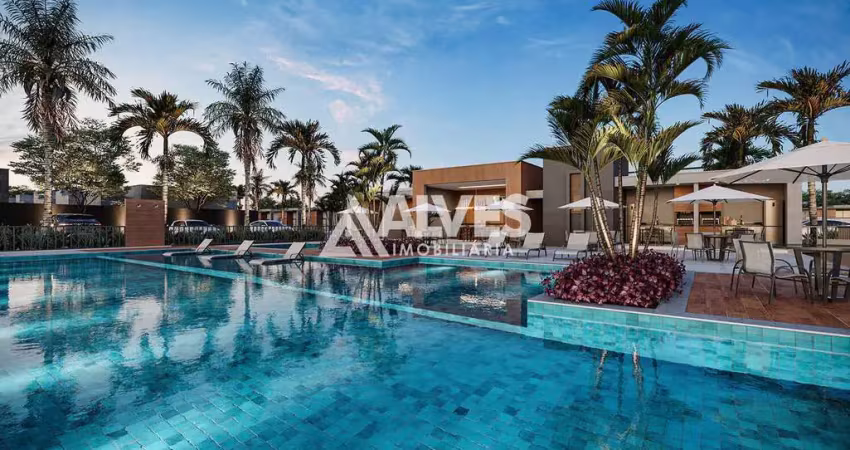 Haute design residence casa com 3 quartos sendo 1 suíte em condomínio