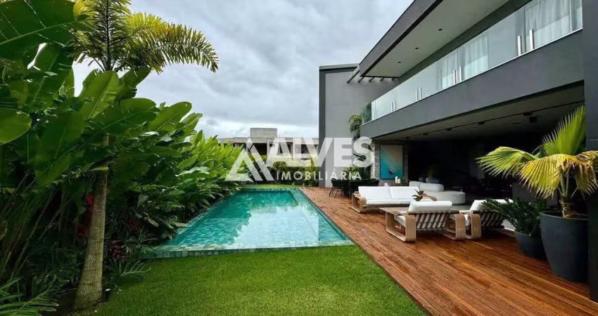 Casa de alto padrão mobiliada com 5 suítes master piscina e área gourmet