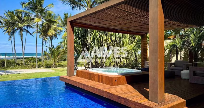 Casa de alto padrão com 7 suítes piscina e área gourmet (porteira fechada )