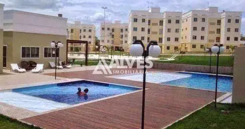 Apartamento com 2 quartos em condomínio fechado no 2º andar