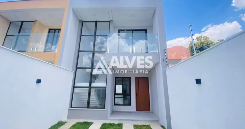 Casa com 3 suítes closet varanda e área gourmet no bairro cidade nova