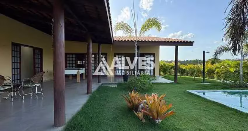 Chácara de luxo casa com 4 quartos sendo 3 suítes pidcina e  área gourmet