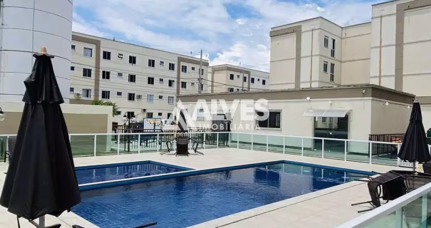Apartamento no 3º andar mobiliado com 2 quartos na região da av. fraga maia