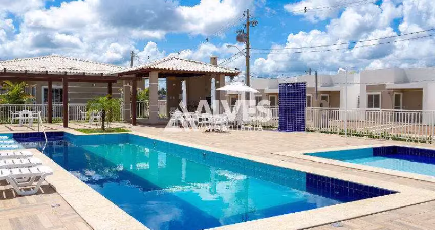 Apartamento mobiliado com 2 quartos condomínio parque flora