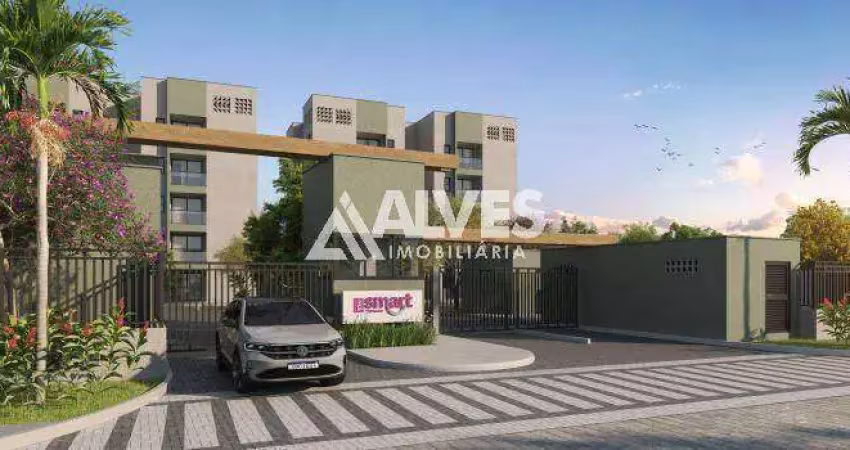 Apartamento com 2 quartos e varanda no bairro papagaio