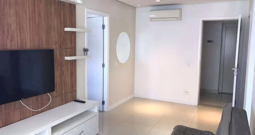 Apartamento 50m² 1 dormitório mobiliado - Brooklin