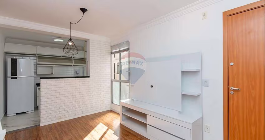 Apartamento  de  2 quartos com 40m²  no  bairro do Pinheirinho