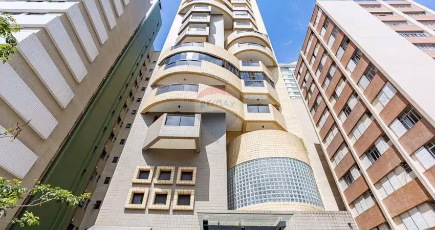 Apartamento 52m² - dois quartos no batel - 1 vaga de garagem alugada