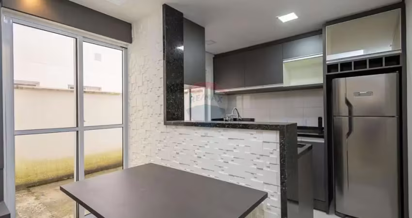 Excelente apartamento com mobília localizado no térreo, condomínio clube atlanta em araucária. ótimo preço e região tranquila