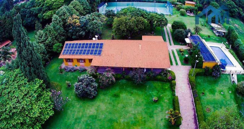 Chácara com 7 dormitórios à venda, PORTEIRA FECHADA,8000 m² por R$ 2.900.000