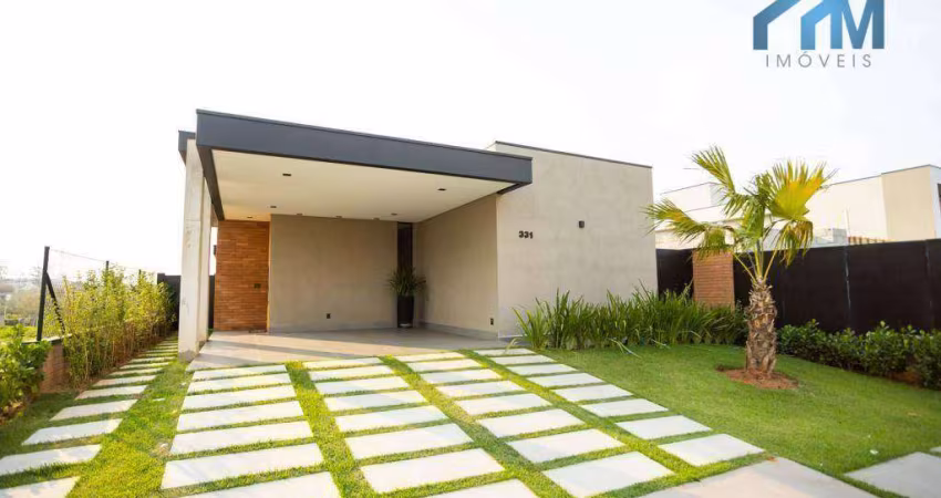 Linda casa à venda, com 195 m² por R$ 1.370.000 - Condomínio Una - Itu/SP