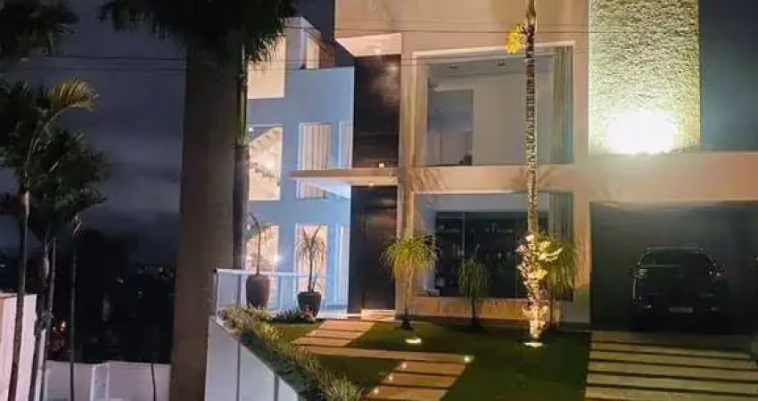 Casa com 4 dormitórios à venda, porteira fechada, 600 m² por r$ 6.500.000 - aruja 5 - arujá/sp