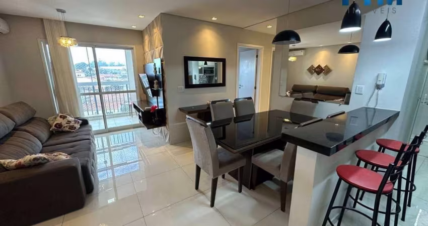 Apartamento para alugar, MOBILIADO,, 85 m² por R$ 4.500/mês - Ilhas do Mediterrâneo - Itu/SP
