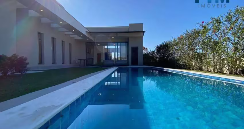 Casa com 3 dormitórios para alugar, 204 m² por r$ 13.080,00/mês - condomínio villas do golfe - itu/sp