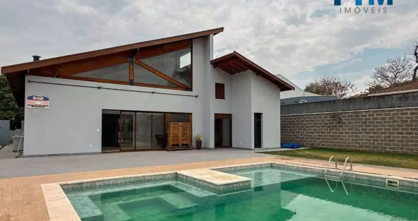 Casa térrea de alto padrão em condomínio fechado – salto/sp