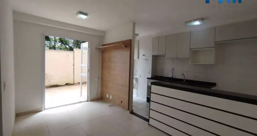 Apartamento garden com 2 dormitórios à venda, 47 m² por r$ 240.000 - residencial vert - itu/sp