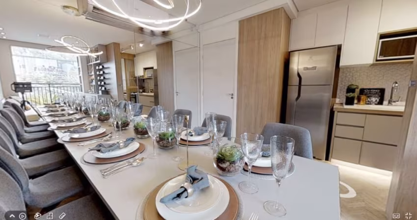Apartamento de 69 metros quadrados no bairro Rudge Ramos com 2 quartos