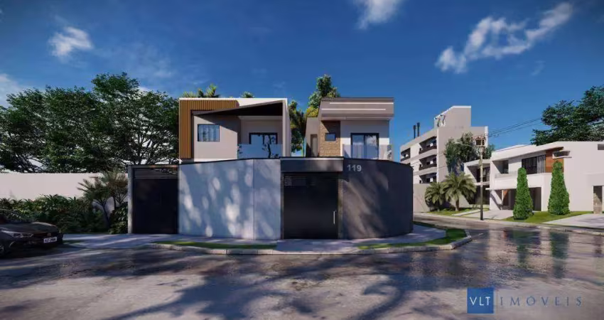 Casa com 3 dormitórios à venda, 110 m² por R$ 680.000,00 - Parque Real - Pouso Alegre/MG