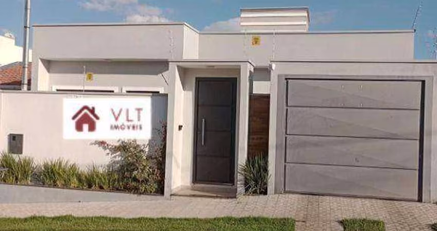 Casa com 3 dormitórios à venda, 128 m² por R$ 590.000 - Parque Real - Pouso Alegre/MG