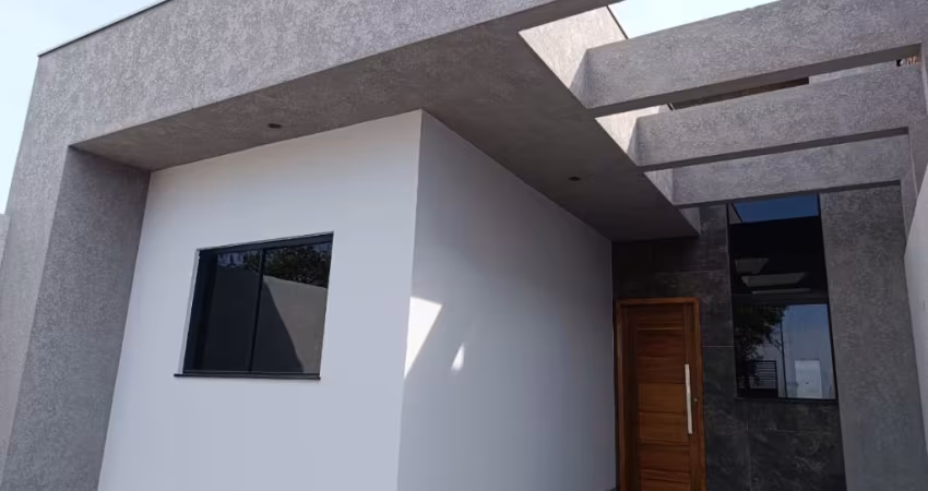 jardim eldorado, casa c/ projeto moderno, 3 quartos (1 suíte), 80 m² construção, marialva
