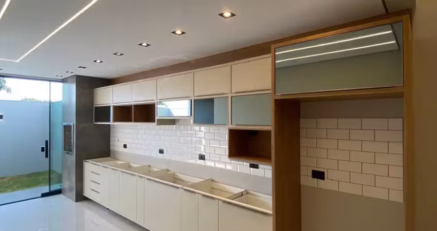 Casa alto padrão, jardim paris, 3 quartos (1 suíte), imóvel novo, maringá