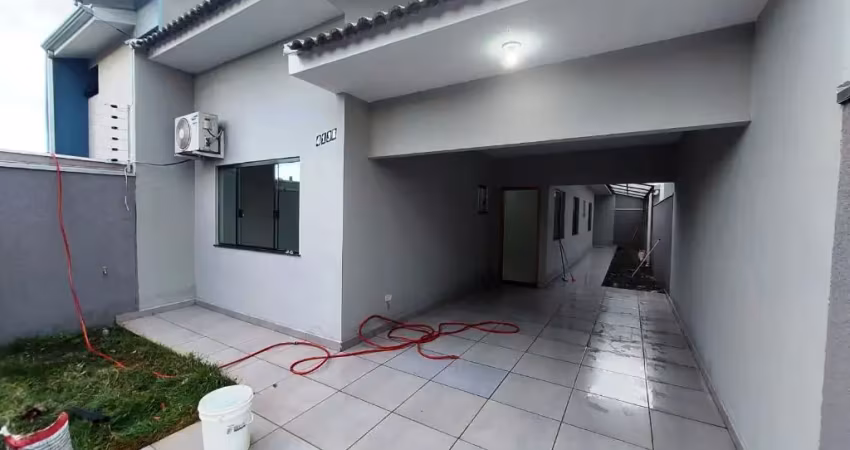 Casa c/ 3 quartos (1 suíte), 100 m² construção, corredor lateral, jardim santa helena, maringá