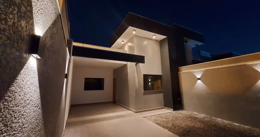 Casa c/ arquitetura moderna, 3 quartos, 2 banheiros, 80 m² construção, jd são paulo 2, sarandi