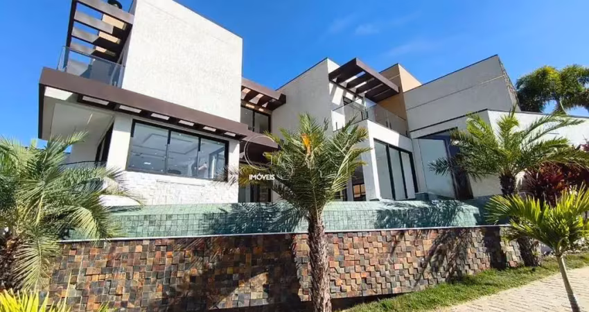 Oportunidade única! casa em condomínio de luxo com 3 quartos, 3 suítes e 4 vagas em nova caieiras-sp