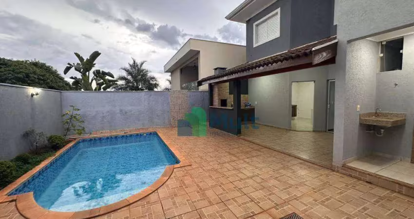 Casa com 3 dormitórios para alugar, 254 m² por r$ 6.691,14/mês - jardim san marco ii - ribeirão preto/sp