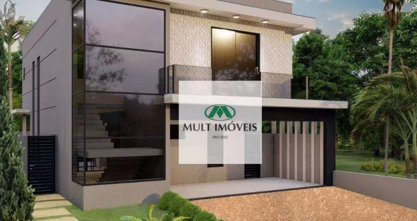 Casa com 3 dormitórios à venda, 192 m²  - Quinta da Primavera - Ribeirão Preto/SP