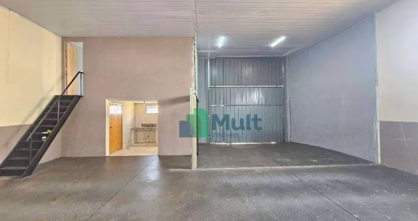 Galpão para alugar, 256 m² por r$ 4.117,84/mês - parque hipódromo - ribeirão preto/sp