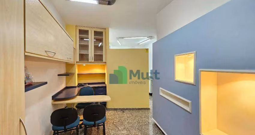 Linda sala em condomínio fechado, localizada no bairro alto da boa vista  na av independência com 33 m² de área útil.