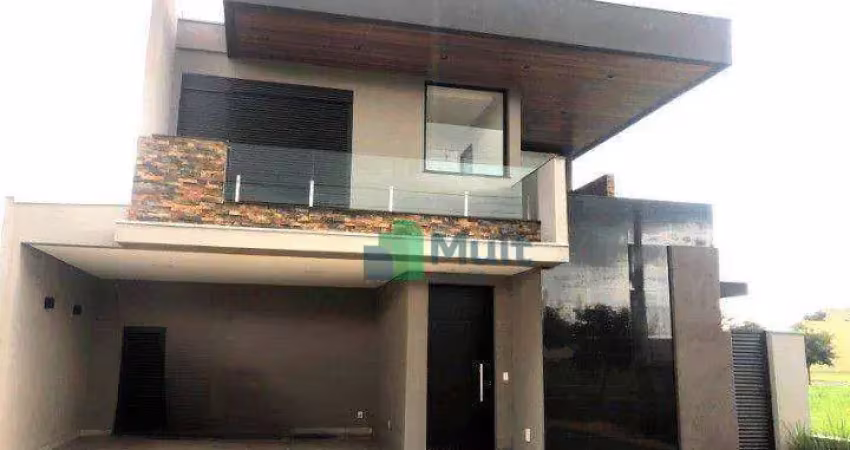 Sobrado no  condomínio portal da mata -  com 257m², 3 suítes, piscina e varanda gourmet.