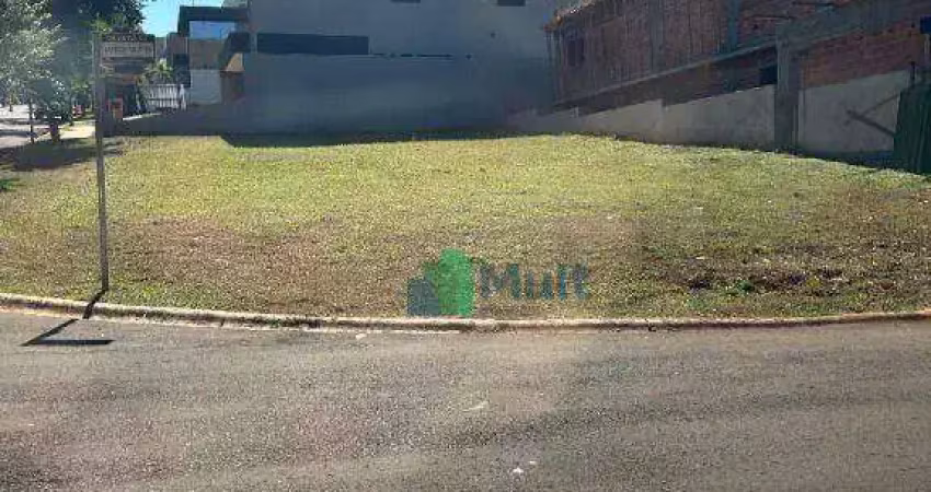 Terreno em condomínio de alto padrão com 521,30m² de área total, terreno de ilha.