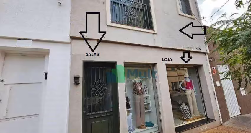 Sala comercial no andar superior em excelente localização no bairro boulevard/ centro com 50m² de área privativa.