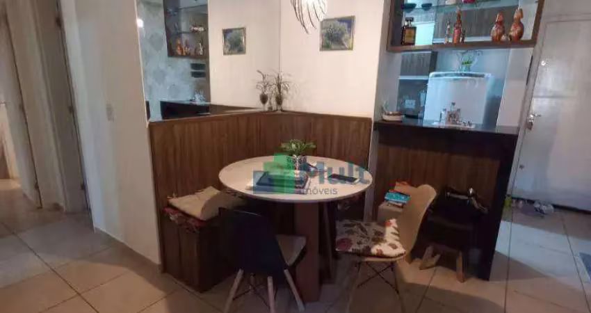 Apartamento em ótima localização no bairro jd. anhanguera, face sombra, 62,13 m² de área útil.