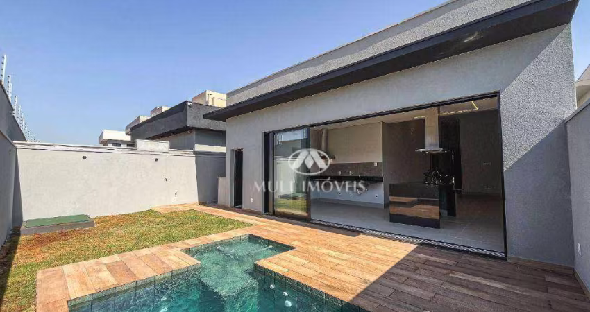 Casa Térrea em Condomínio Fechado localizado no Vivendas da Mata com 308m² de terreno e 173m² de área construída