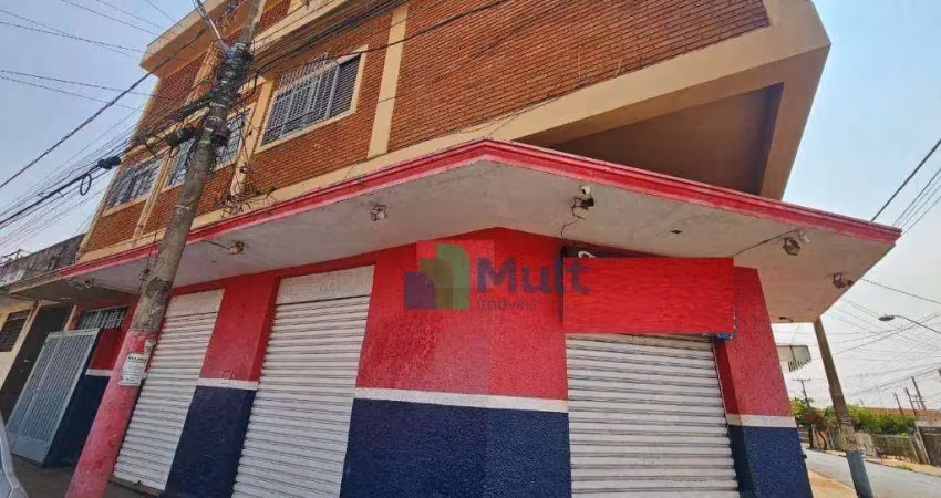 Imóvel comercial/ residencial; parte superior sobrado  e parte inferior salão, excelente localização no bairro vila tibério, terreno81m² e 206m² útil
