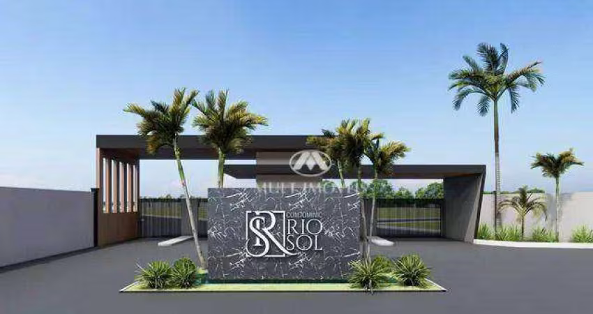 Terreno de  Alto Padrão no Condomínio Rio Sol, com 412,27m², localizado entre Rifaina-SP/Sacramento MG.