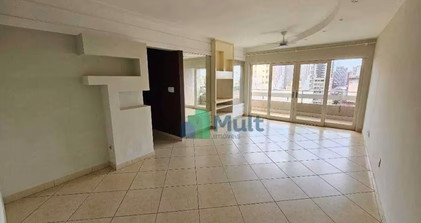 Apartamento em excelente localização no centro da cidade próximo ao shopping santa úrsula, 100m² de área privativa.