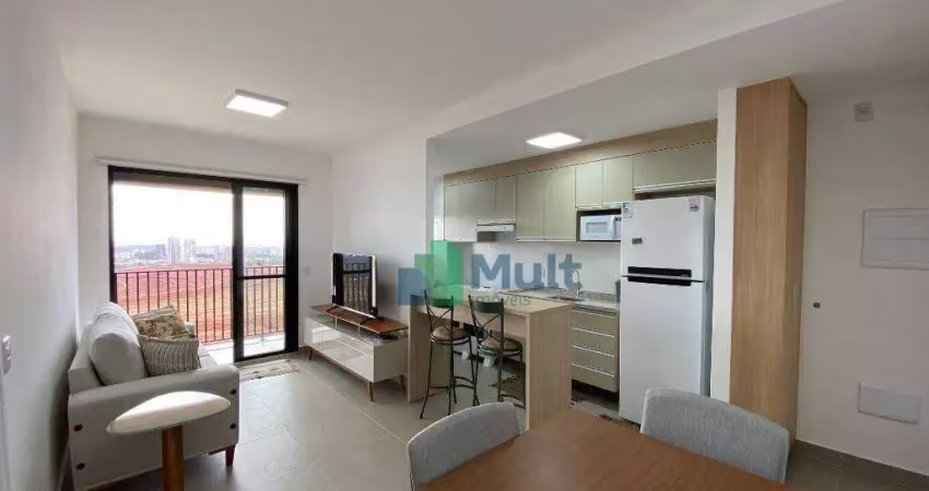 Apartamento com 1 quarto, 44 m² - quinta da primavera - ribeirão preto/sp