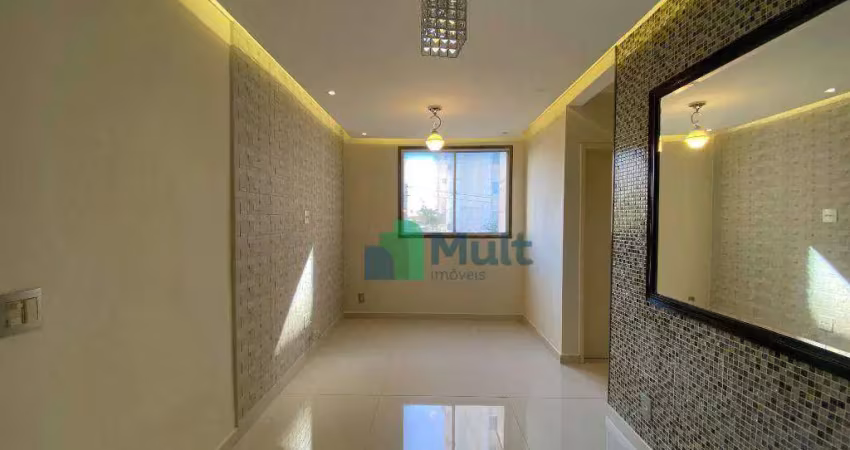 Apartamento com 2 quartos para alugar, 48 m² - reserva sul condomínio resort - ribeirão preto/sp