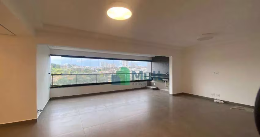 Apartamento com 3 quartos para alugar, 154 m²  - jardim olhos d'água - ribeirão preto/sp