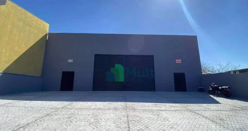 Galpão para alugar, 375 m² - ipiranga - ribeirão preto/sp